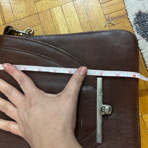 Vintage late 80s brown purse *accepting offers - Picture 9 of 9